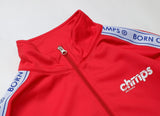 ボーンチャンプス(BORN CHAMPS)　BC LOGO TRACK TOP RED CERCMJK01RE