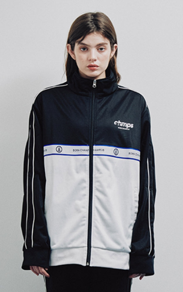 ボーンチャンプス(BORN CHAMPS)　BC TWO LINE TRACK TOP CETCMJK06BK