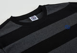 ボーンチャンプス(BORN CHAMPS)　B WIDE STRIPE TEE CHARCOAL CEPCMTS04CH