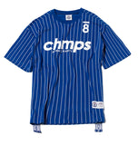 ボーンチャンプス(BORN CHAMPS)　8 CHAMPS TEE BLUE CEQBMTS09BL