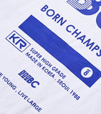 ボーンチャンプス(BORN CHAMPS)  BC LIVE YOUNG TEE CESBMTS01WH