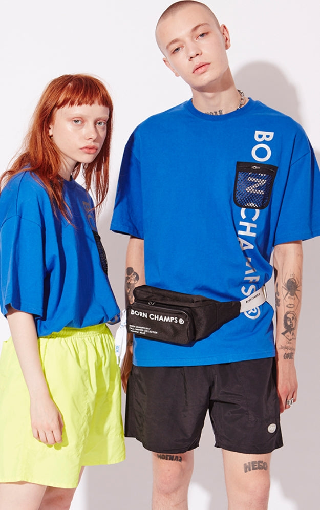 ボーンチャンプス(BORN CHAMPS) NET REFLECTIVE TEE CERBMTS11BL