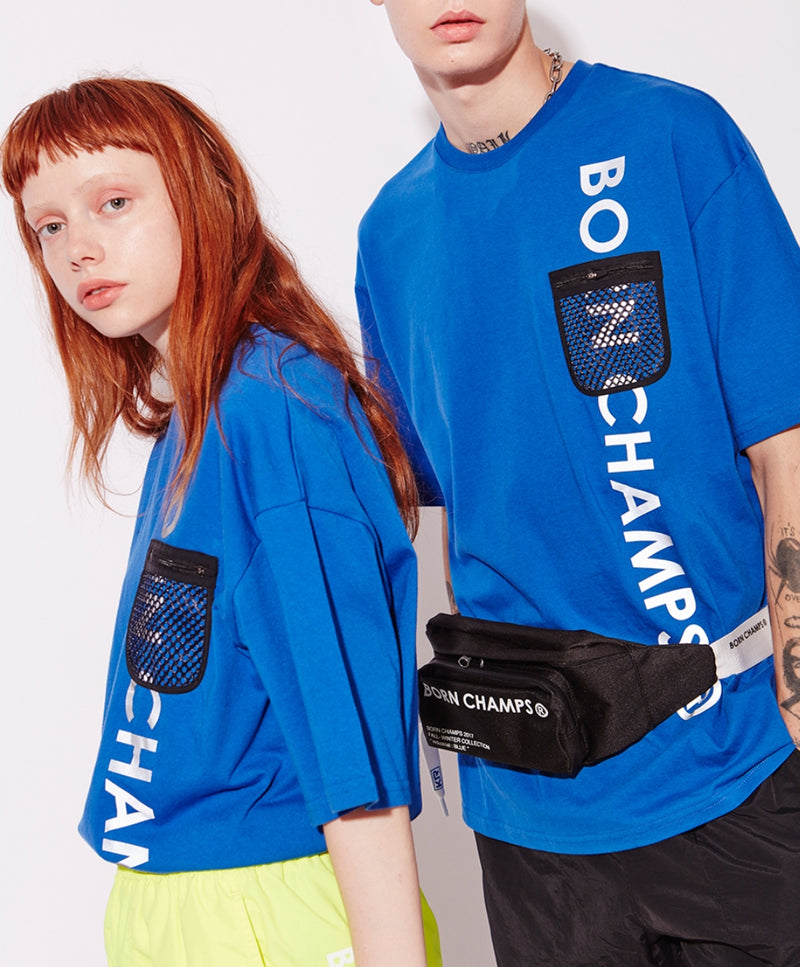 ボーンチャンプス(BORN CHAMPS) NET REFLECTIVE TEE CERBMTS11BL