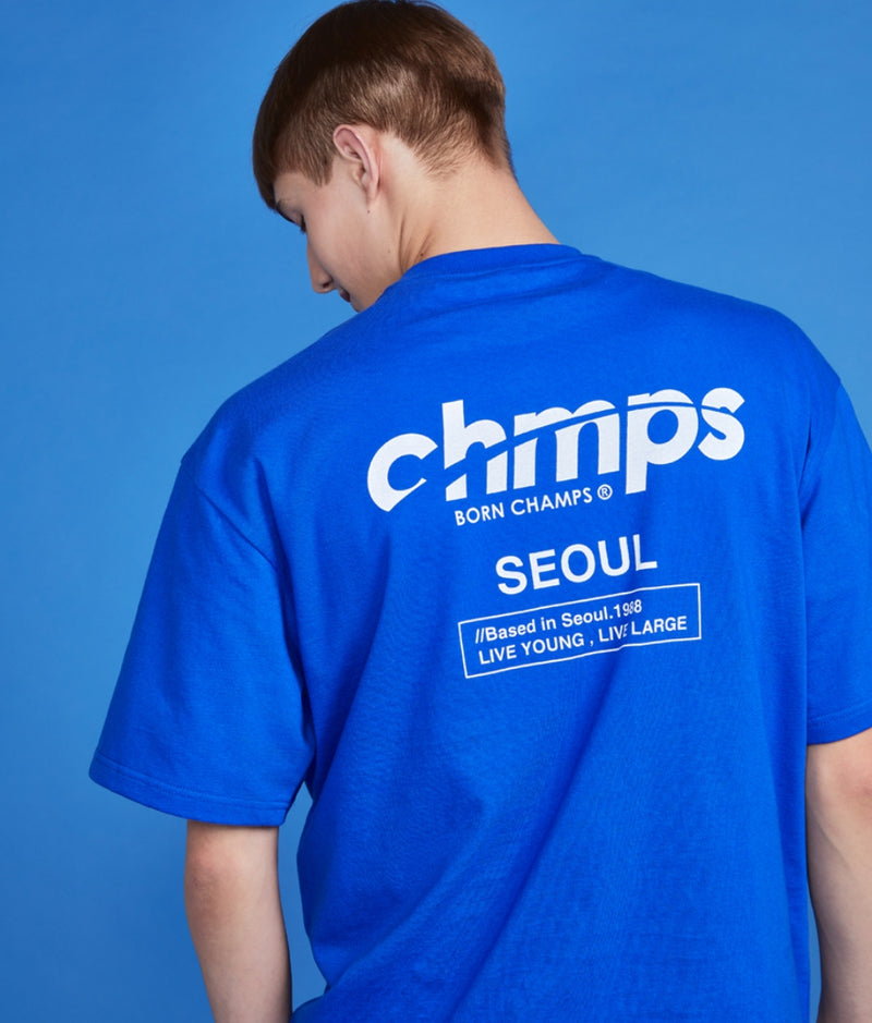 ボーンチャンプス(BORN CHAMPS)   [2020NEW]SEOUL LIVE TEE CERBMTS08BL