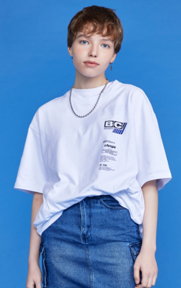 ボーンチャンプス(BORN CHAMPS)   BC LIGHTNING TEE CETBMTS14WH