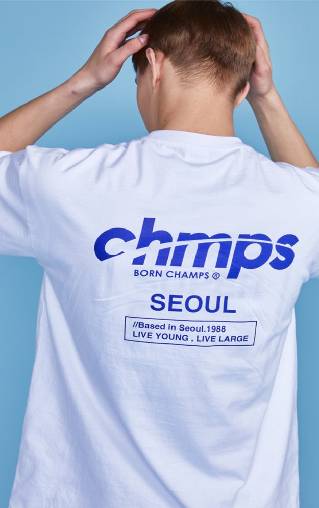ボーンチャンプス(BORN CHAMPS)  [2020NEW]SEOUL LIVE TEE CERBMTS08WH