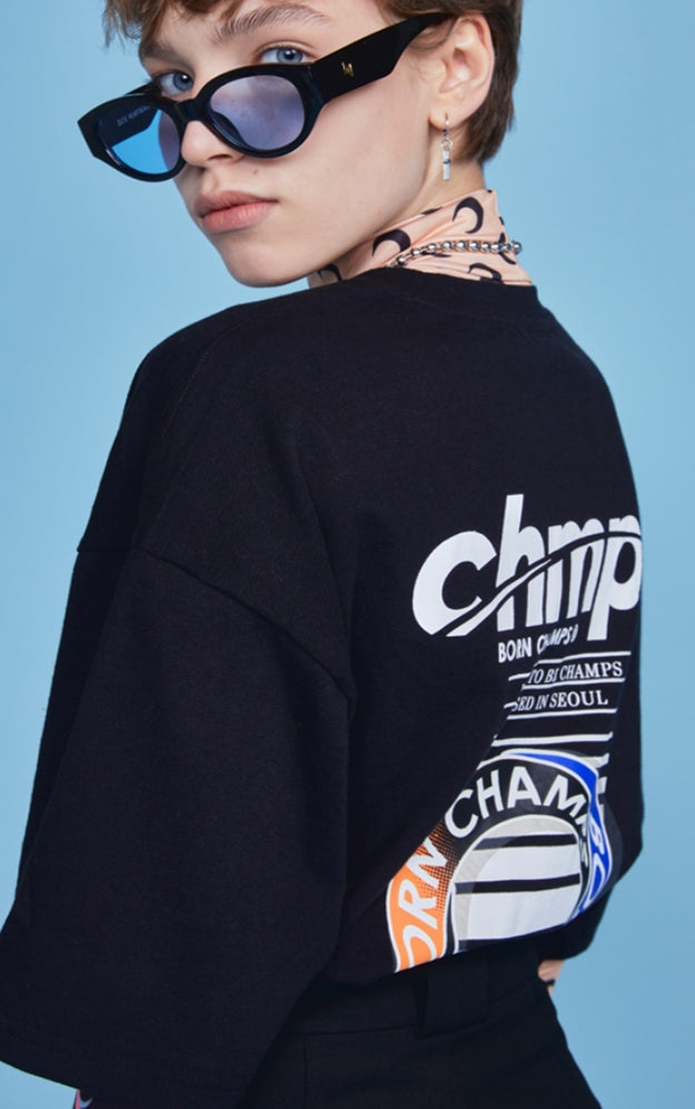 ボーンチャンプス(BORN CHAMPS)  CHMPS ONE TEE CESBMTS02BK
