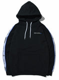 ボーンチャンプス(BORN CHAMPS)  BC NEW TAPE LOGO HOODY BLACK CERAMHD02BK