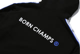 ボーンチャンプス(BORN CHAMPS)  BC NEW TAPE LOGO HOODY BLACK CERAMHD02BK