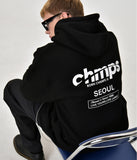 ボーンチャンプス(BORN CHAMPS)  BC SEOUL HOODY BLACK CERDMHD05BK