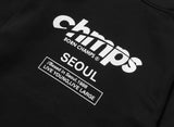 ボーンチャンプス(BORN CHAMPS)  BC SEOUL HOODY BLACK CERDMHD05BK