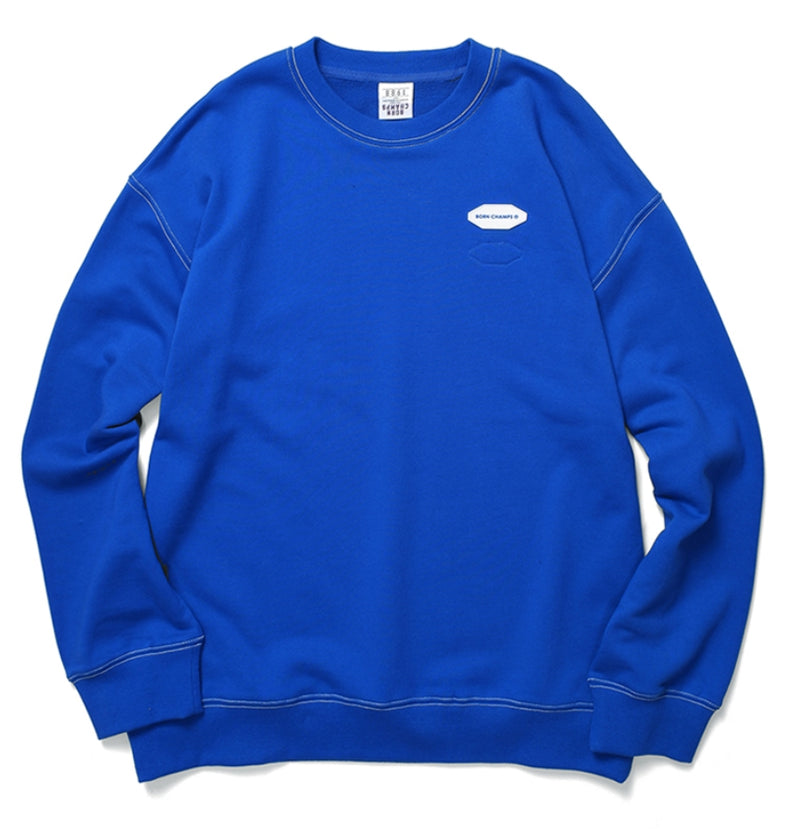 ボーンチャンプス(BORN CHAMPS)  BC REVERSIBLE SWEAT BLUE CERDMMT01BL
