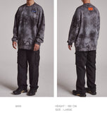 ボーンチャンプス(BORN CHAMPS) BC TIE-DYE SWEAT SHIRT CESDMMT02GY