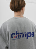 ボーンチャンプス(BORN CHAMPS)  CHMPS CREWNECK CETAMMT02GY