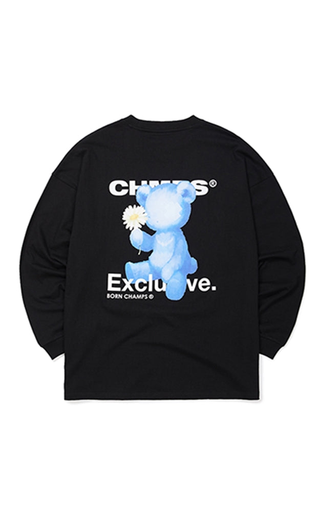 ボーンチャンプス(BORN CHAMPS)   BC TS04 120 LS TEE CETCMTS04BK