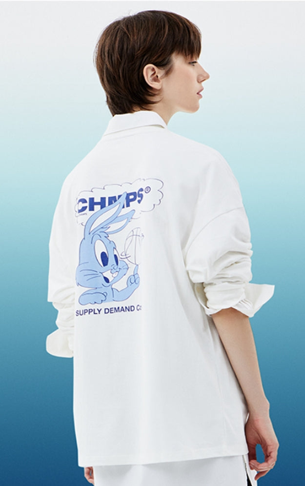 ボーンチャンプス(BORN CHAMPS)  BC TS05 110 LS TEE CETCMTS05WH