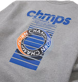 ボーンチャンプス(BORN CHAMPS)  CHMPS ONE CREWNECK CETDMMT03GY