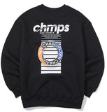 ボーンチャンプス(BORN CHAMPS) CHMPS ONE CREWNECK CETDMMT03BK