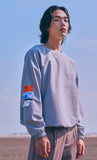 ボーンチャンプス(BORN CHAMPS)  BC SCREEN WIND SWEAT SHIRT CESCMMT02GY