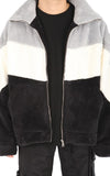 ランベルシオ(LANG VERSIO) 269 acromatic fleece jacket