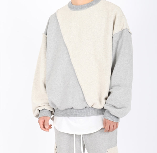 ランベルシオ(LANG VERSIO) 278 Reversible Man-to-Man (GY)