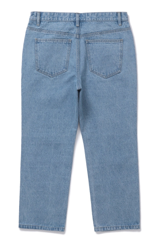 ボーンチャンプス(BORN CHAMPS)  BCHMPS CROP STRAIGHT DENIM BLUE BETAMPT01BL