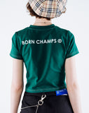 ボーンチャンプス(BORN CHAMPS)  W CHAMPS TEE CERBGTS03GR