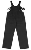 アジョバイアジョ（AJOBYAJO) Washed Cotton Ribbon Overall [Black]