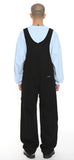 アジョバイアジョ（AJOBYAJO) Washed Cotton Ribbon Overall [Black]