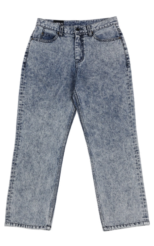 アジョバイアジョ（AJOBYAJO) Snow Washed Jeans [Navy]