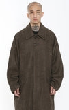 アジョバイアジョ（AJOBYAJO)  Check Raglan Overcoat [Brown]