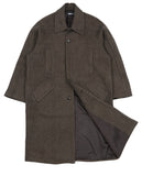 アジョバイアジョ（AJOBYAJO)  Check Raglan Overcoat [Brown]