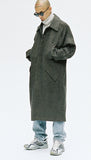 アジョバイアジョ（AJOBYAJO)  Check Raglan Overcoat [Brown]