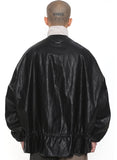 アジョバイアジョ（AJOBYAJO)  Fake Leather Fisherman String Jacket [Black]