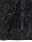 アジョバイアジョ（AJOBYAJO)  Fake Leather Fisherman String Jacket [Black]