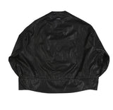 アジョバイアジョ（AJOBYAJO)  Fake Leather Fisherman String Jacket [Black]