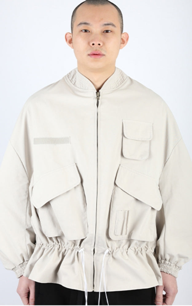 アジョバイアジョ（AJOBYAJO)  Fisherman String Jacket [Ivory]