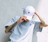 ボーンチャンプス(BORN CHAMPS)   V SYMBOL CAP WHITE CEQFMCA06WH