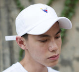 ボーンチャンプス(BORN CHAMPS)   V SYMBOL CAP WHITE CEQFMCA06WH