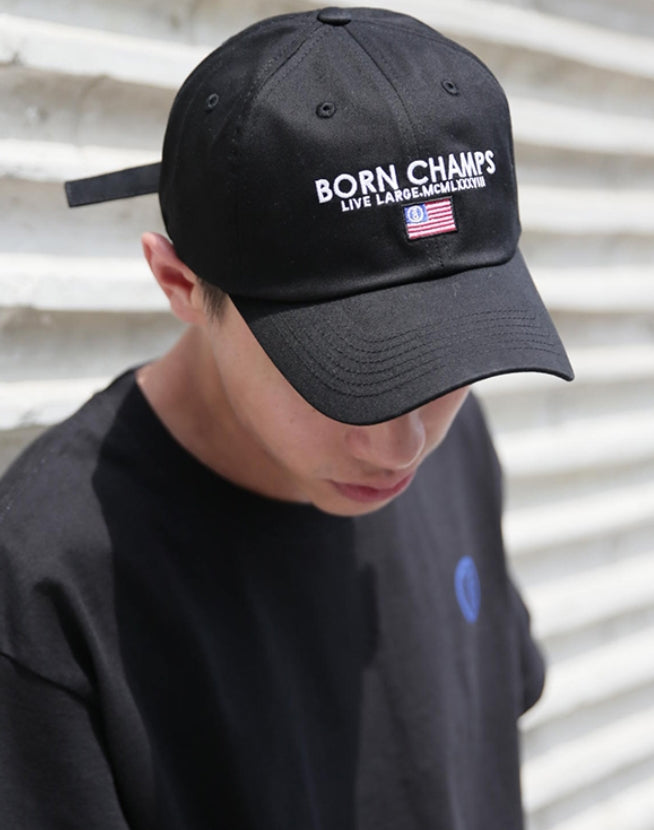 ボーンチャンプス(BORN CHAMPS) LEGACY CAP BLACK