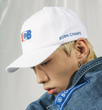 ボーンチャンプス(BORN CHAMPS)   BC TM CAP WHITE CEQFMCA10WH