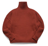 ダブルユーブイプロジェクト(WV PROJECT)  Peanut Butter Turtleneck Knit Red Brown CJKN7434
