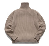ダブルユーブイプロジェクト(WV PROJECT)  Peanut Butter Turtleneck Knit Beige CJKN7434