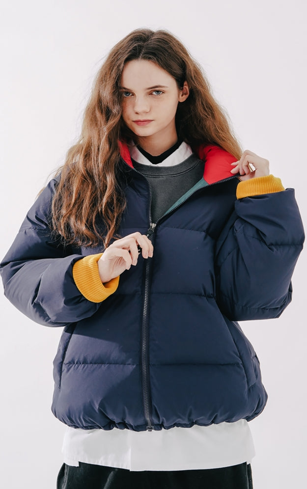 ダブルユーブイプロジェクト(WV PROJECT)  Genoa Puffer Duckdown Navy CJOT7412