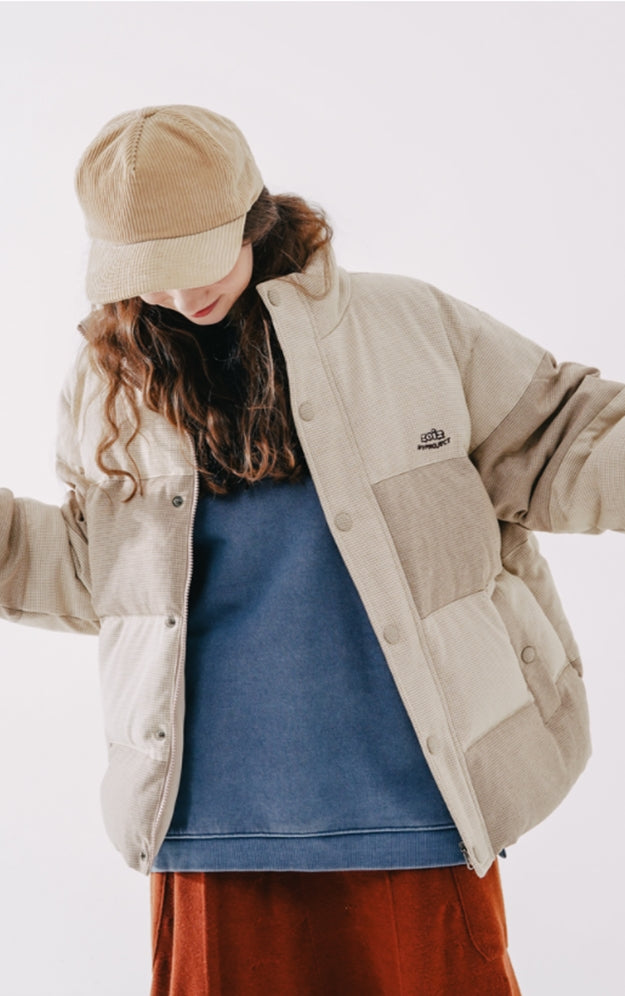 ダブルユーブイプロジェクト(WV PROJECT)  Flop Reversible Duckdown Parka Beige MJOT7399