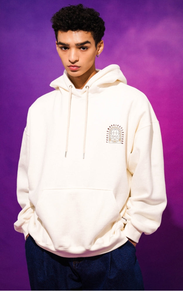 ティーダブリューエヌ(TWN)  ARCH AIR HOODIE IVORY JEHD3301