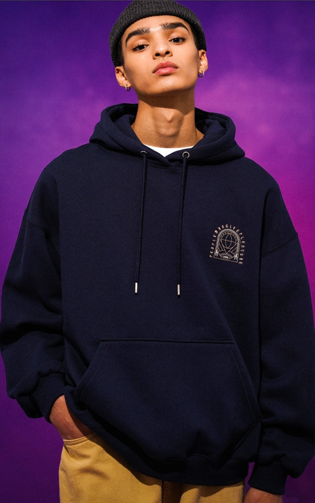 ティーダブリューエヌ(TWN)  ARCH AIR HOODIE NAVY JEHD3301