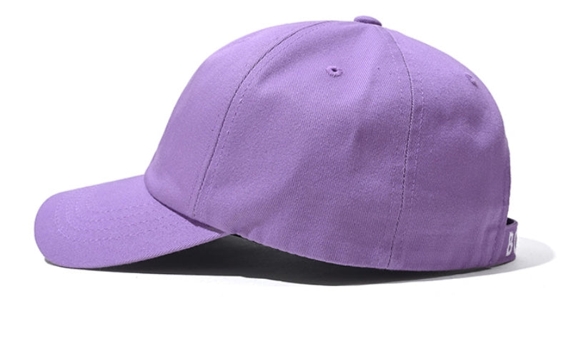 ボーンチャンプス(BORN CHAMPS) BC LOGO 6P CAP PULPLE