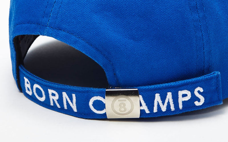 ボーンチャンプス(BORN CHAMPS) BC LOGO 6P CAP BLUE