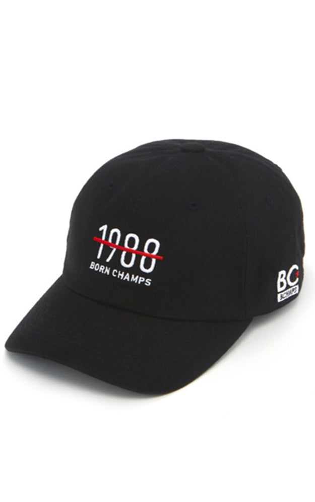 ボーンチャンプス(BORN CHAMPS)  BC 1988 BALL CAP BLACK CEQFMCA04BK